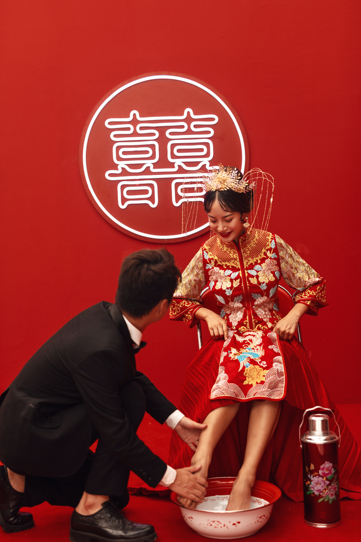 韩式公主风  5服5造  内外景结合