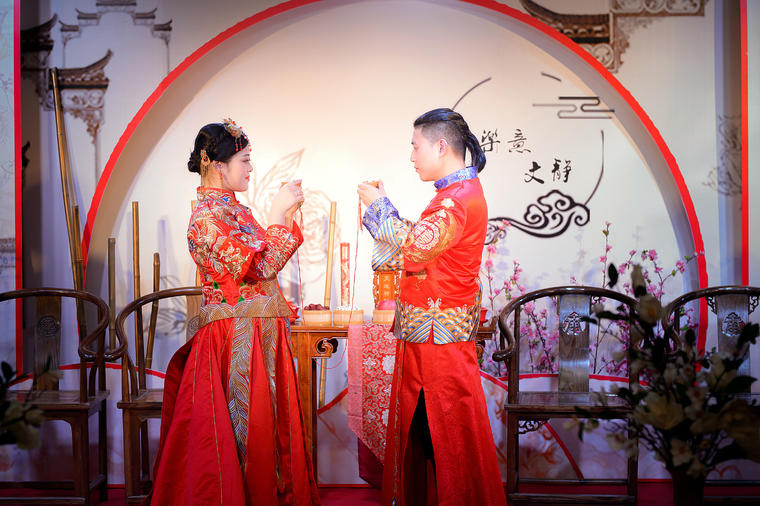 中国结婚礼仪风俗图片