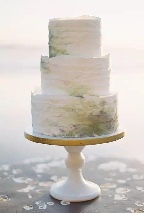 唯美婚礼蛋糕图片