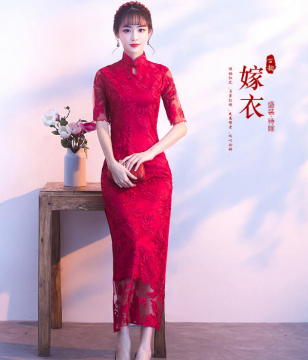 婚纱照红服(3)