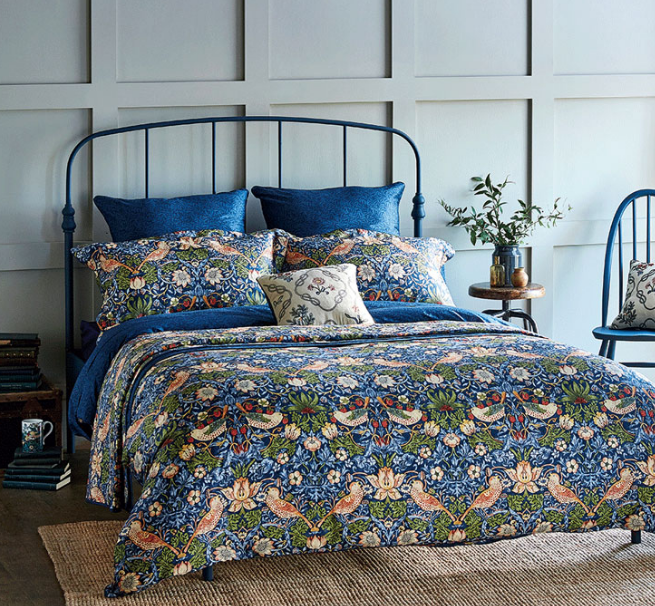 英国艺术设计师系列贡缎四件套