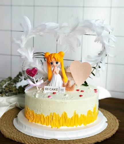 童趣款生日蛋糕图片美少女战士