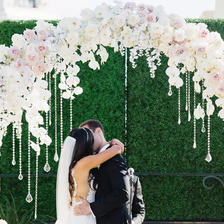 婚礼拱门布置图片 超美婚礼拱门创意