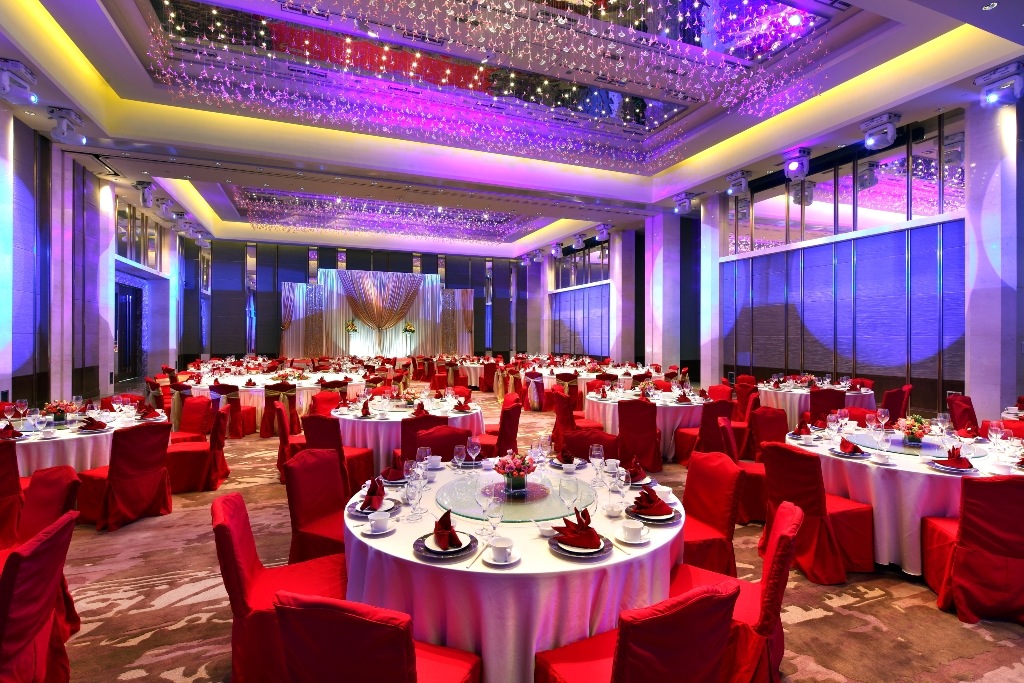 粤海喜来登酒店婚宴厅效果图【婚礼纪】