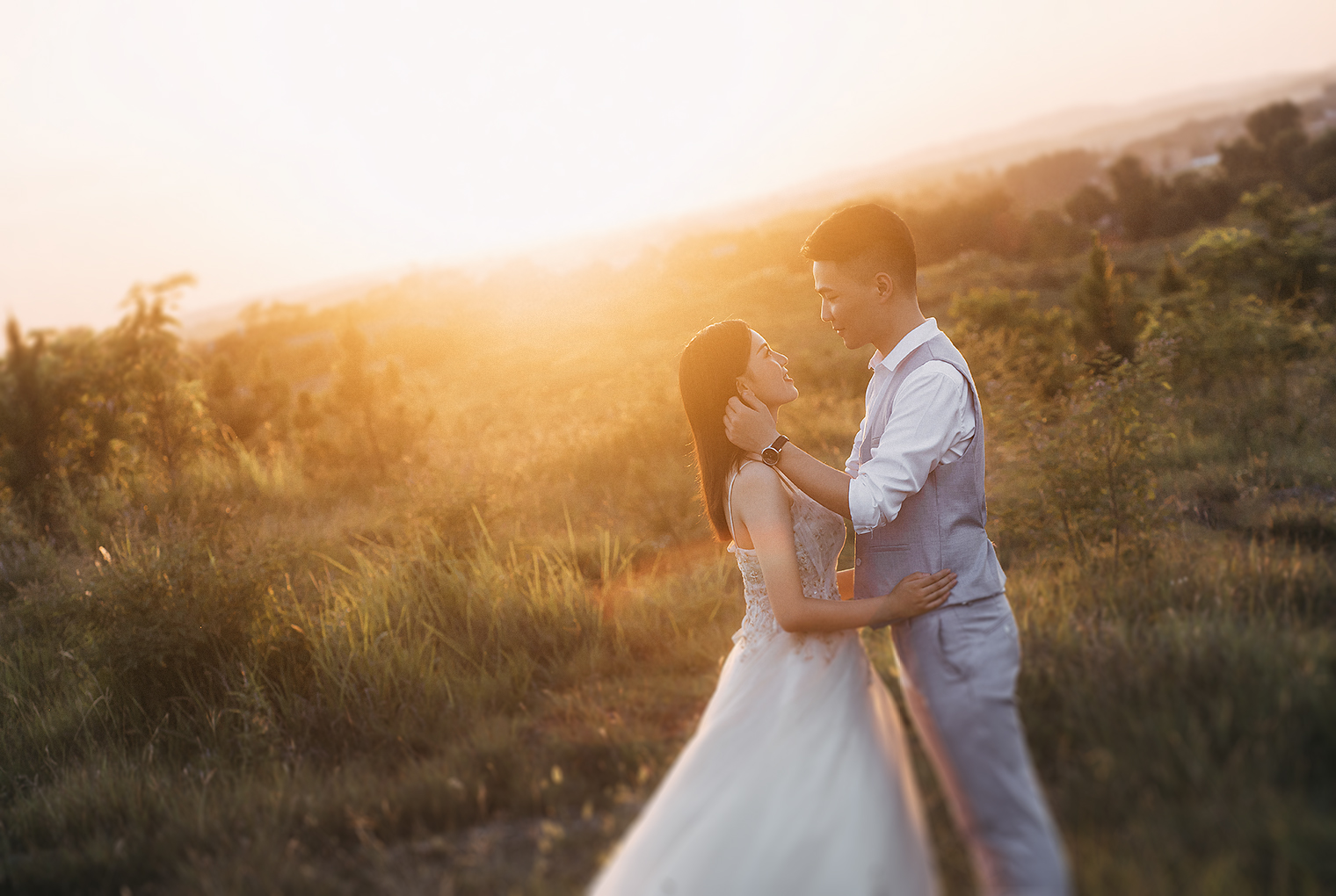 森系婚纱照  给夏日的情诗
