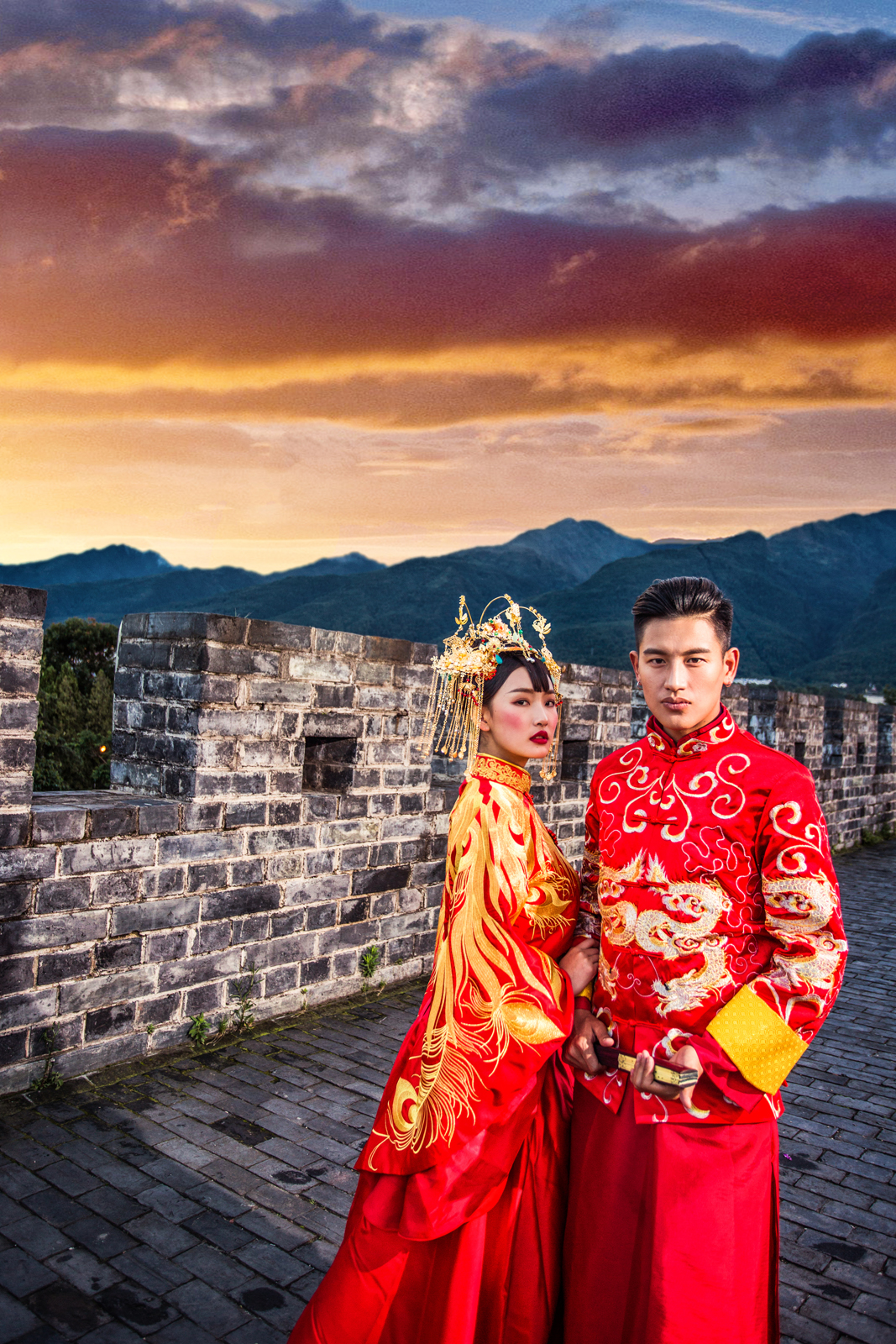 自主研发私人定制系列婚纱照