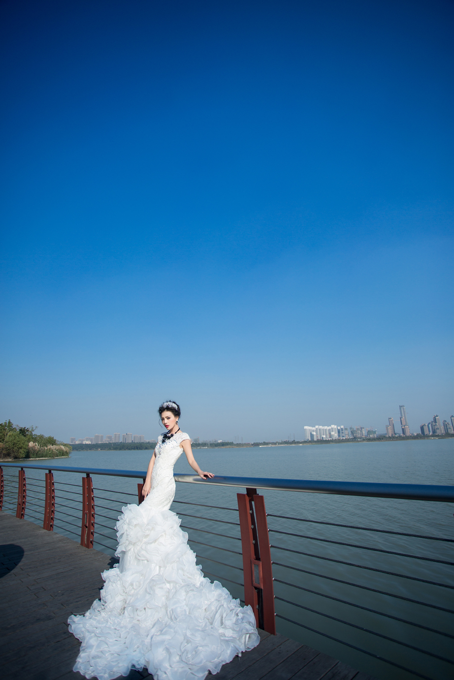 爱蓝调系列 送摄像 送婚纱礼服