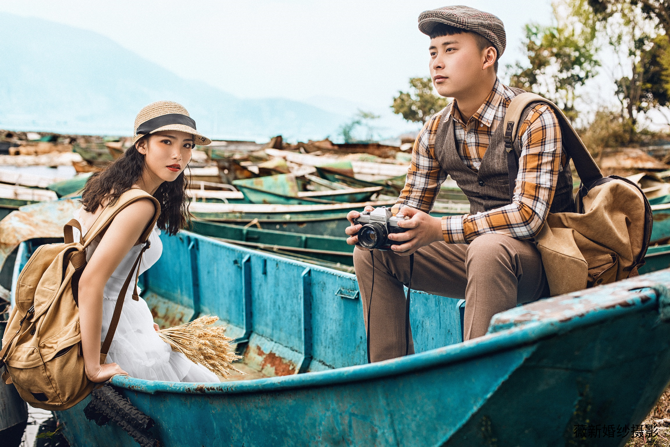 大理旅拍特惠，免费接机住宿，精修23张底片全送