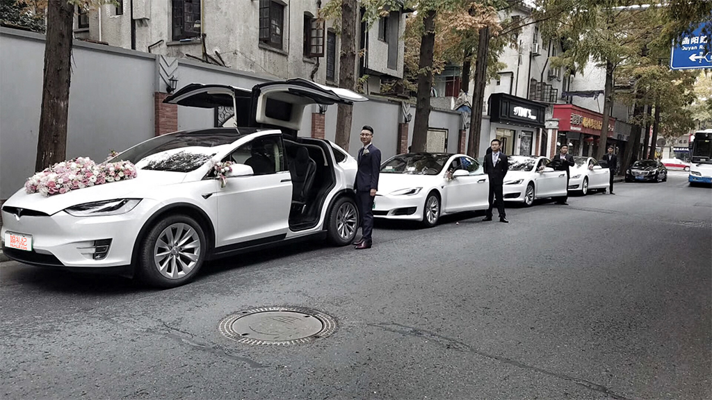 【特斯拉】ModelX鸥翼门