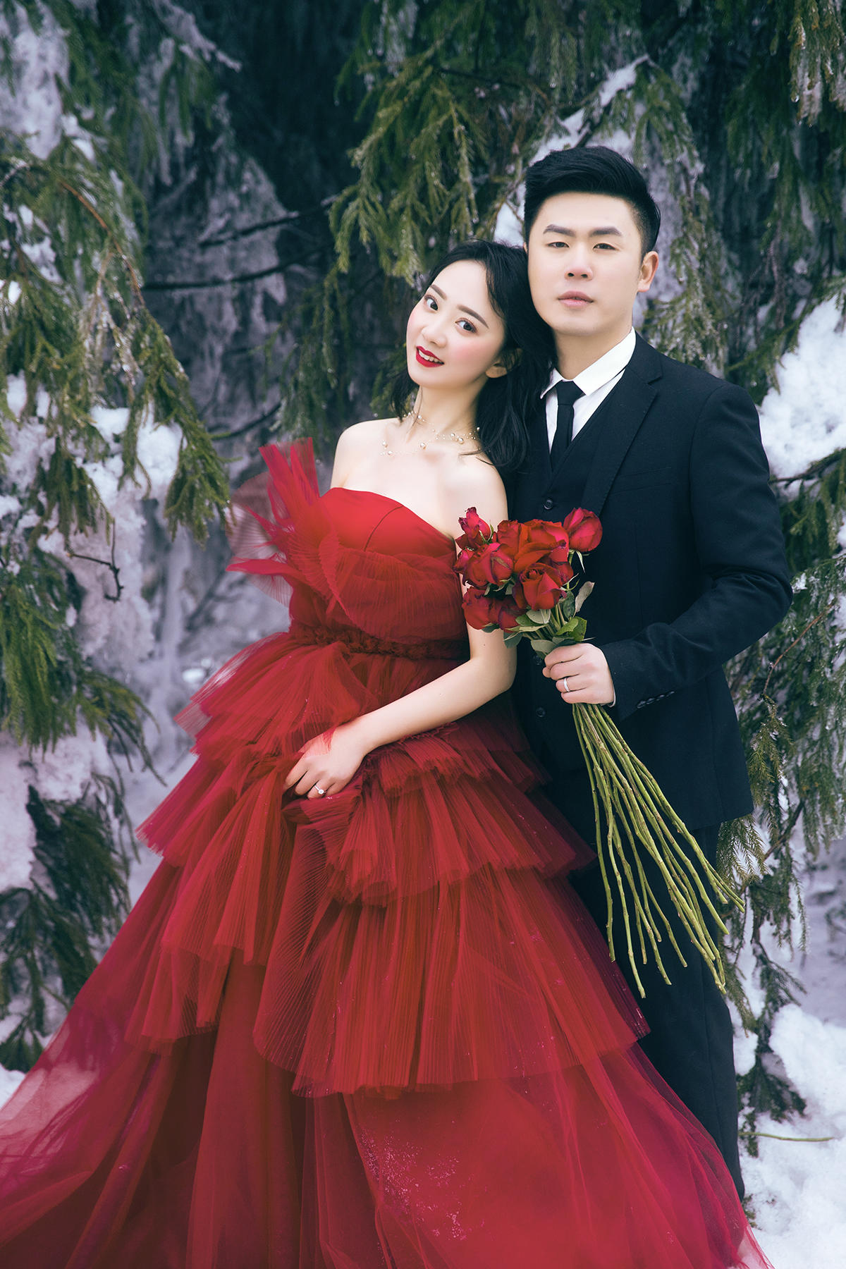 如何在雪地里拍出美美的婚纱照？