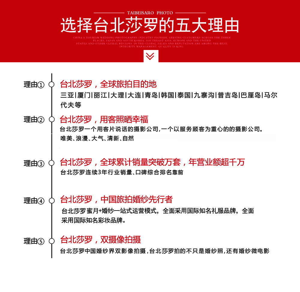 【個(gè)性定制套系】立減2000+定制拍攝服務(wù)
