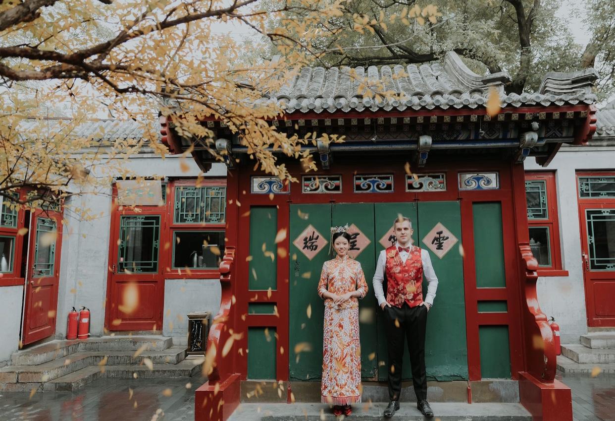 精致又不艳俗的四合院婚礼