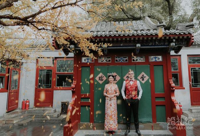 精致又不艳俗的四合院婚礼