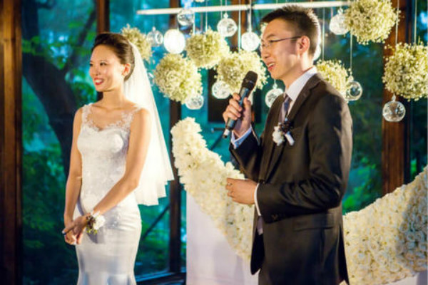 结婚誓词新郎说的话