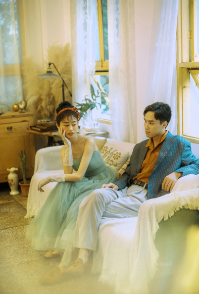 复古风婚纱照5