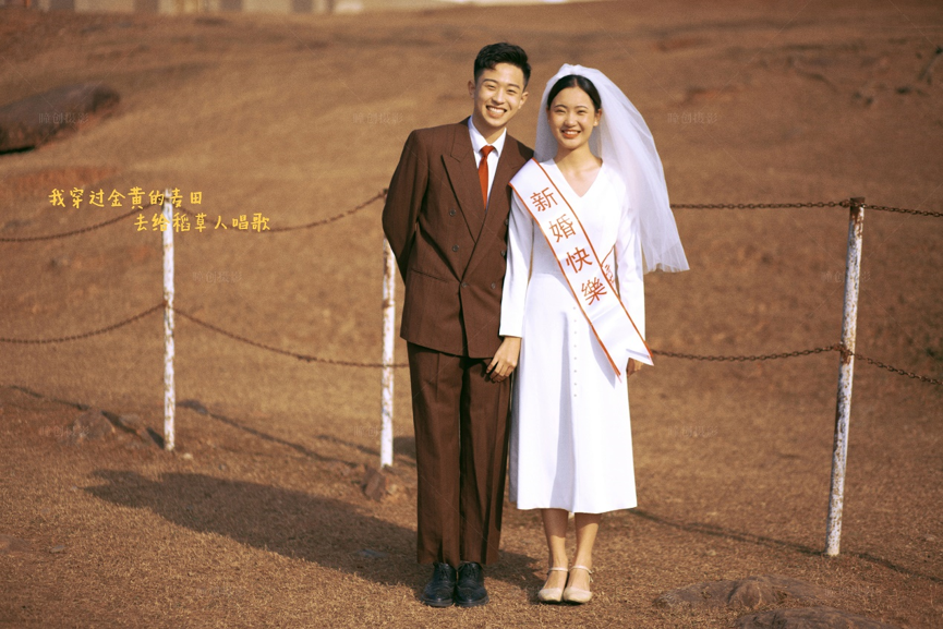 复古风婚纱照7