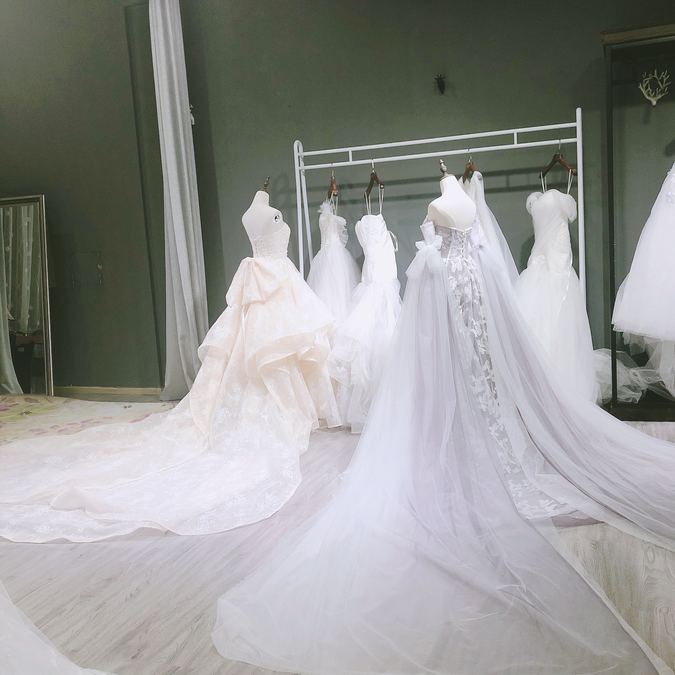 天使之泪婚纱礼服私人定制