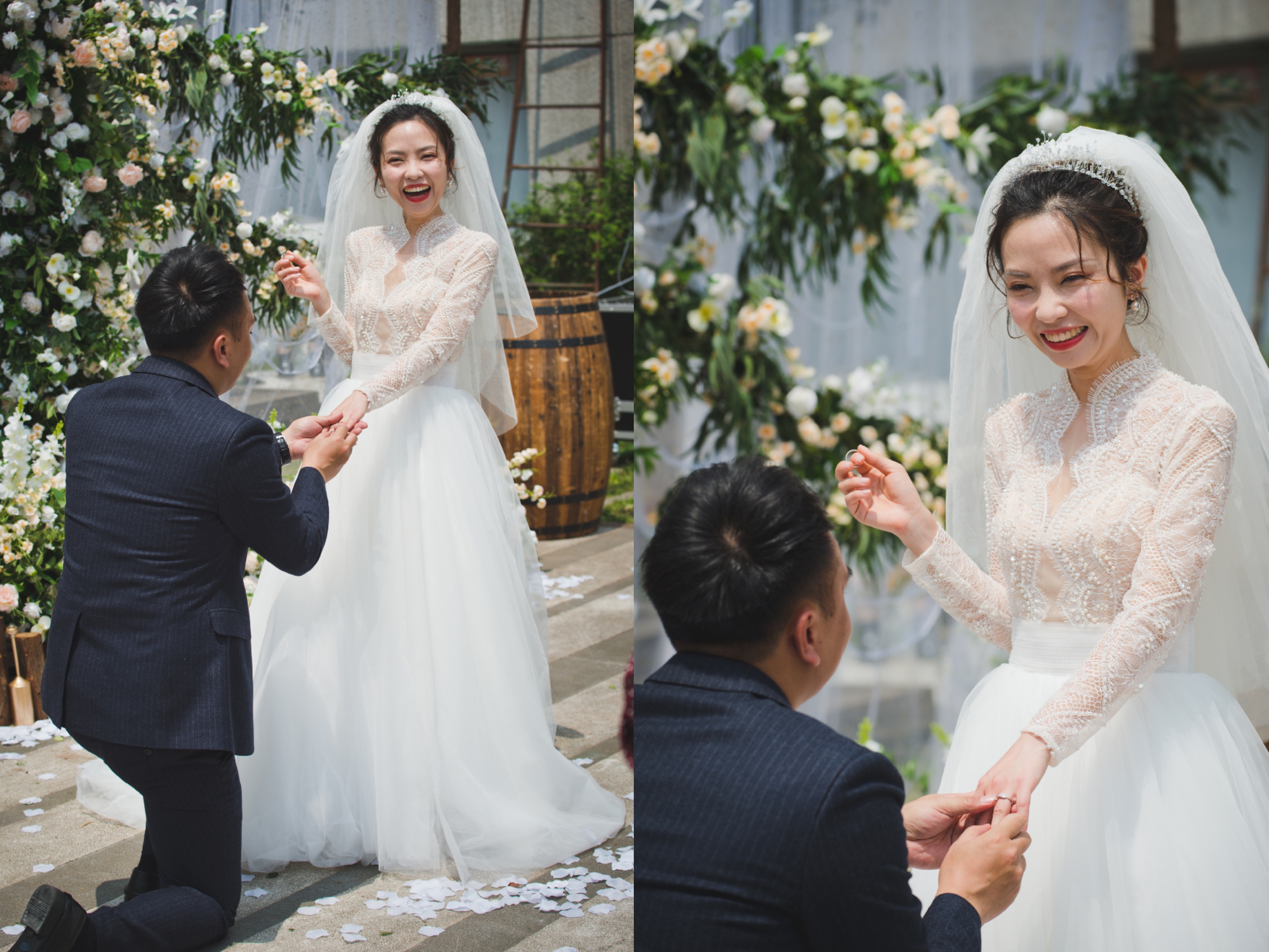 这场婚礼比电影里还要浪漫一百倍