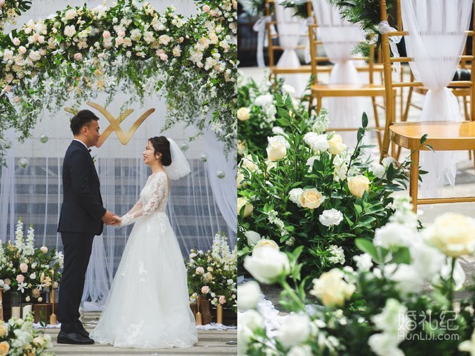 这场婚礼比电影里还要浪漫一百倍