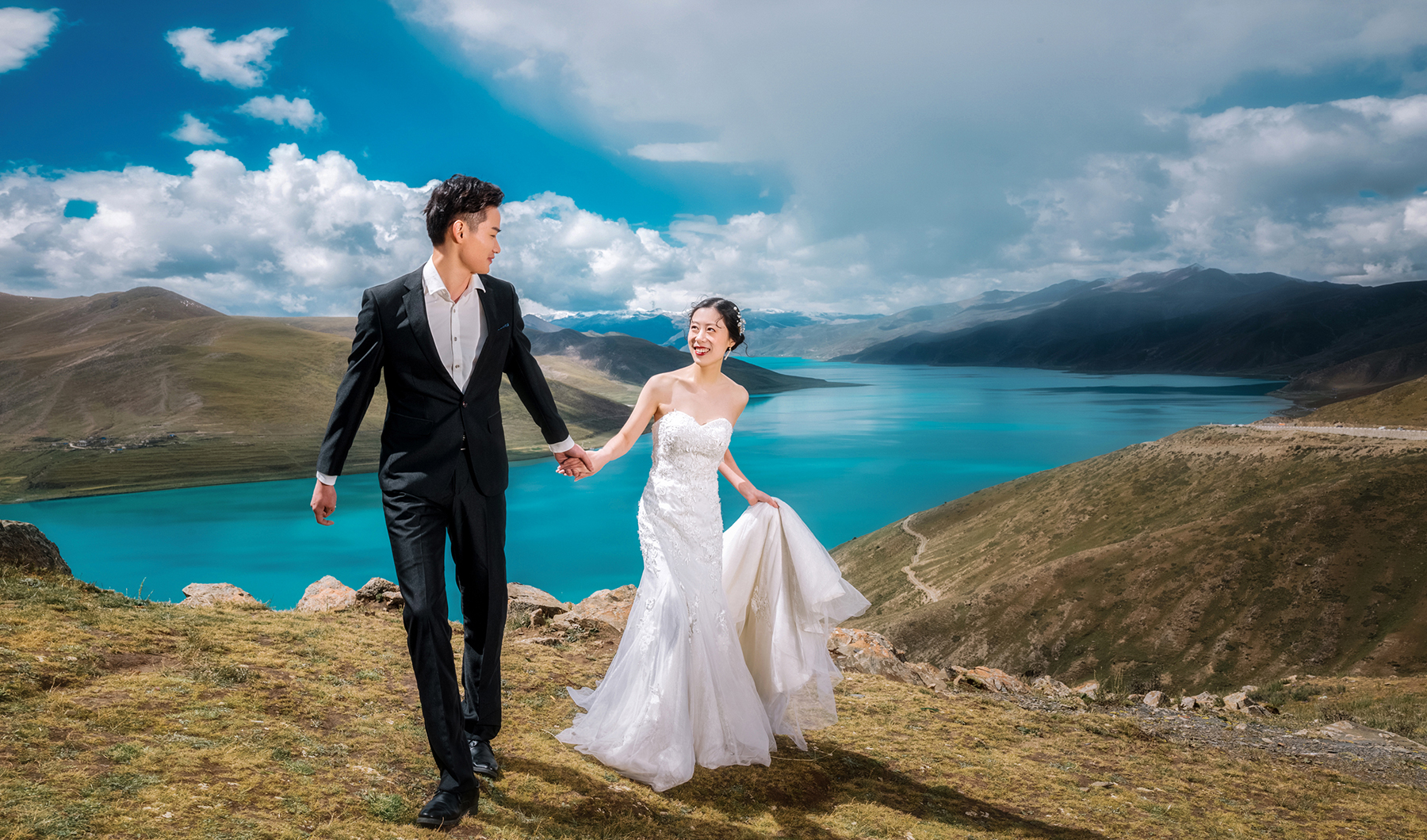  【圣湖 羊卓雍错】同样的婚纱 不一样的匠心