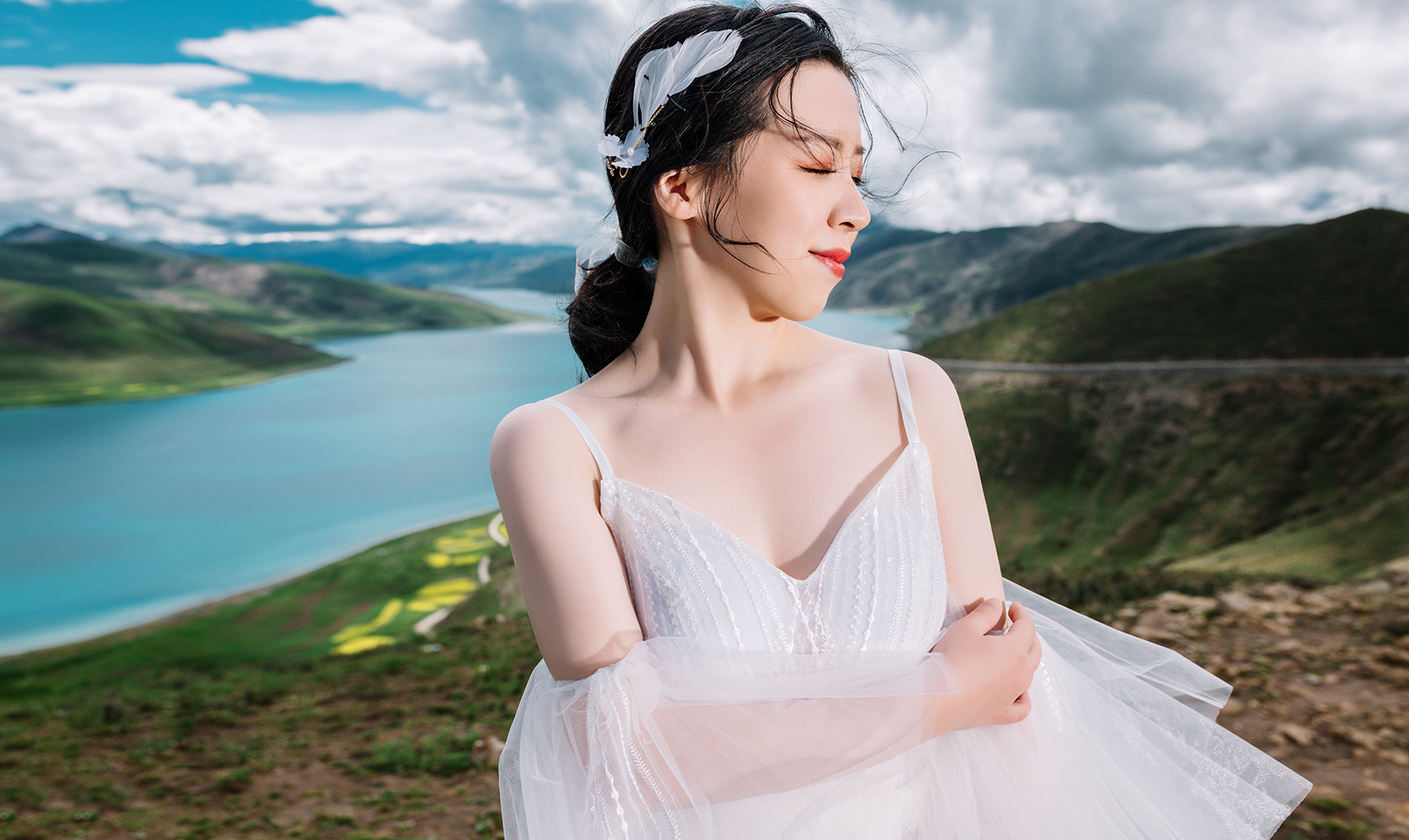  【圣湖 羊卓雍错】同样的婚纱 不一样的匠心