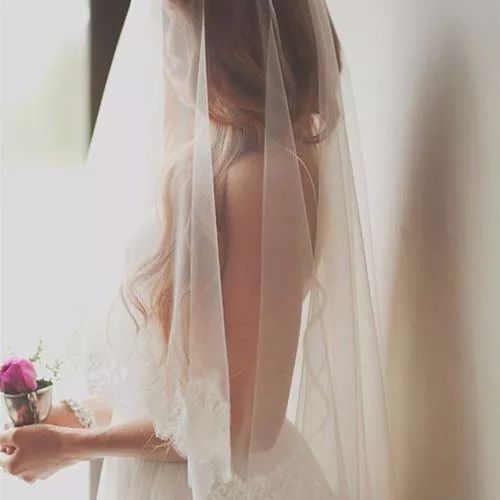 婚纱背影头像图片