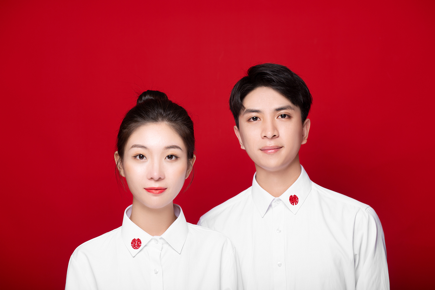 【兰视觉结婚登记照】+妆面造型精修