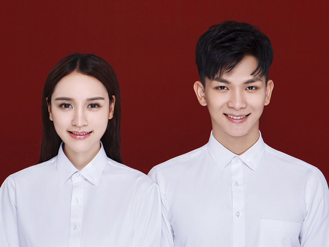 结婚登记照 高点摄影工作室