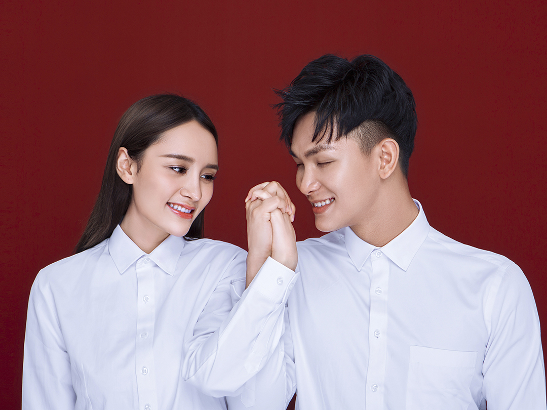 结婚登记照 高点摄影工作室