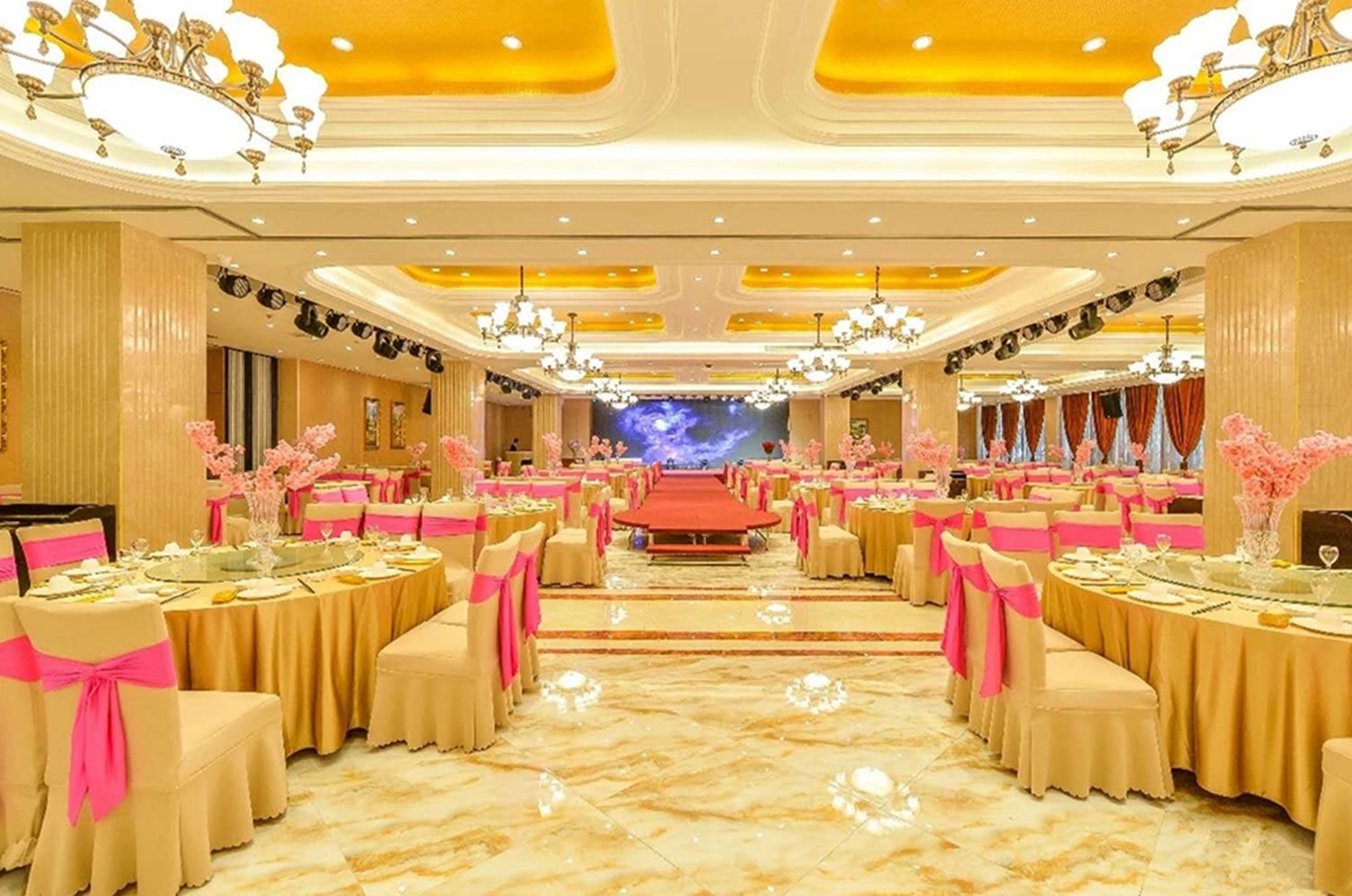 新紫金大酒店婚宴厅效果图【婚礼纪】