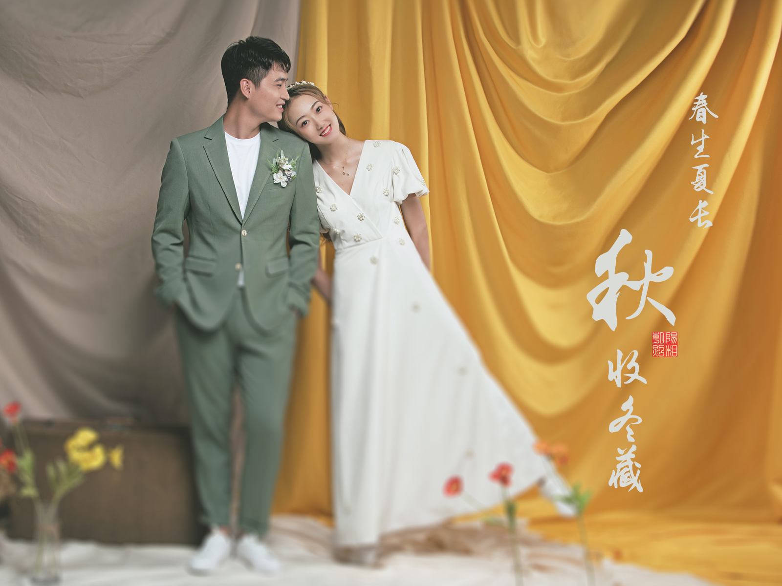 南通朝阳照相馆-《情窦初开》婚纱照