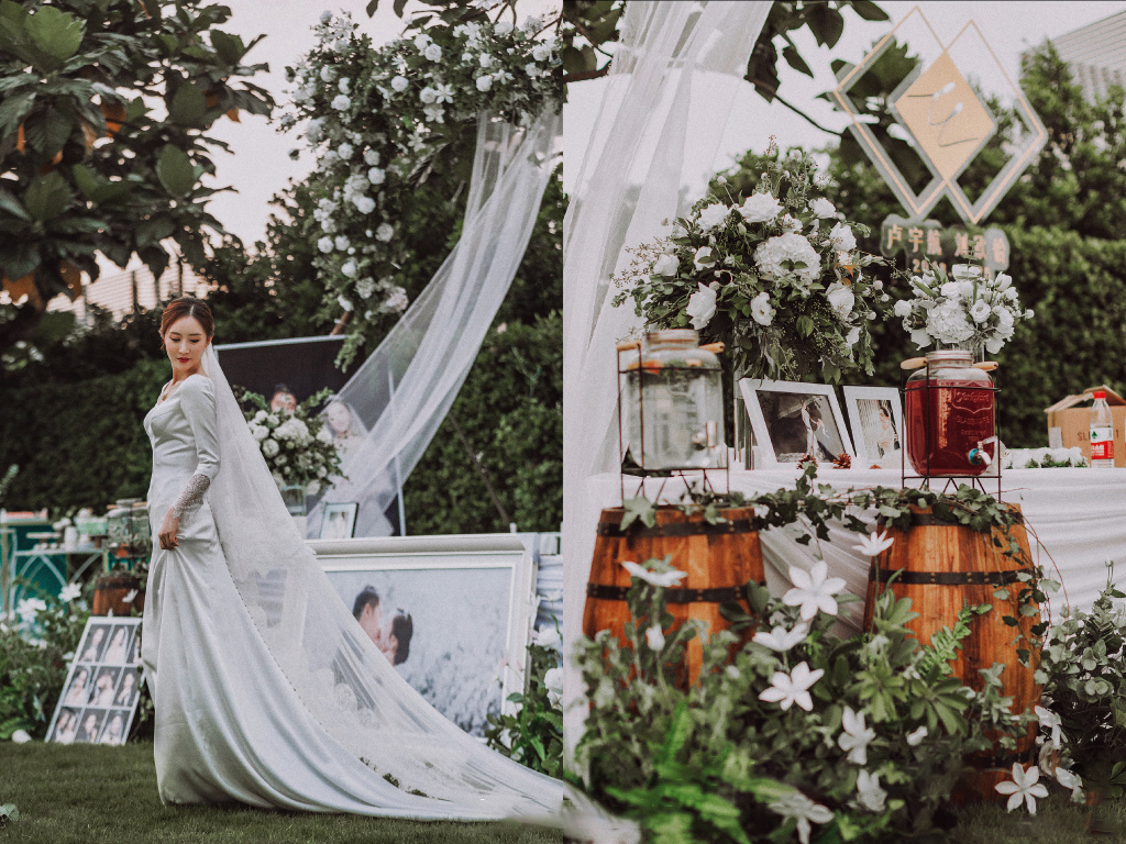 深圳草坪户外婚礼💒👰🏻办完了才知道什么叫仪式感