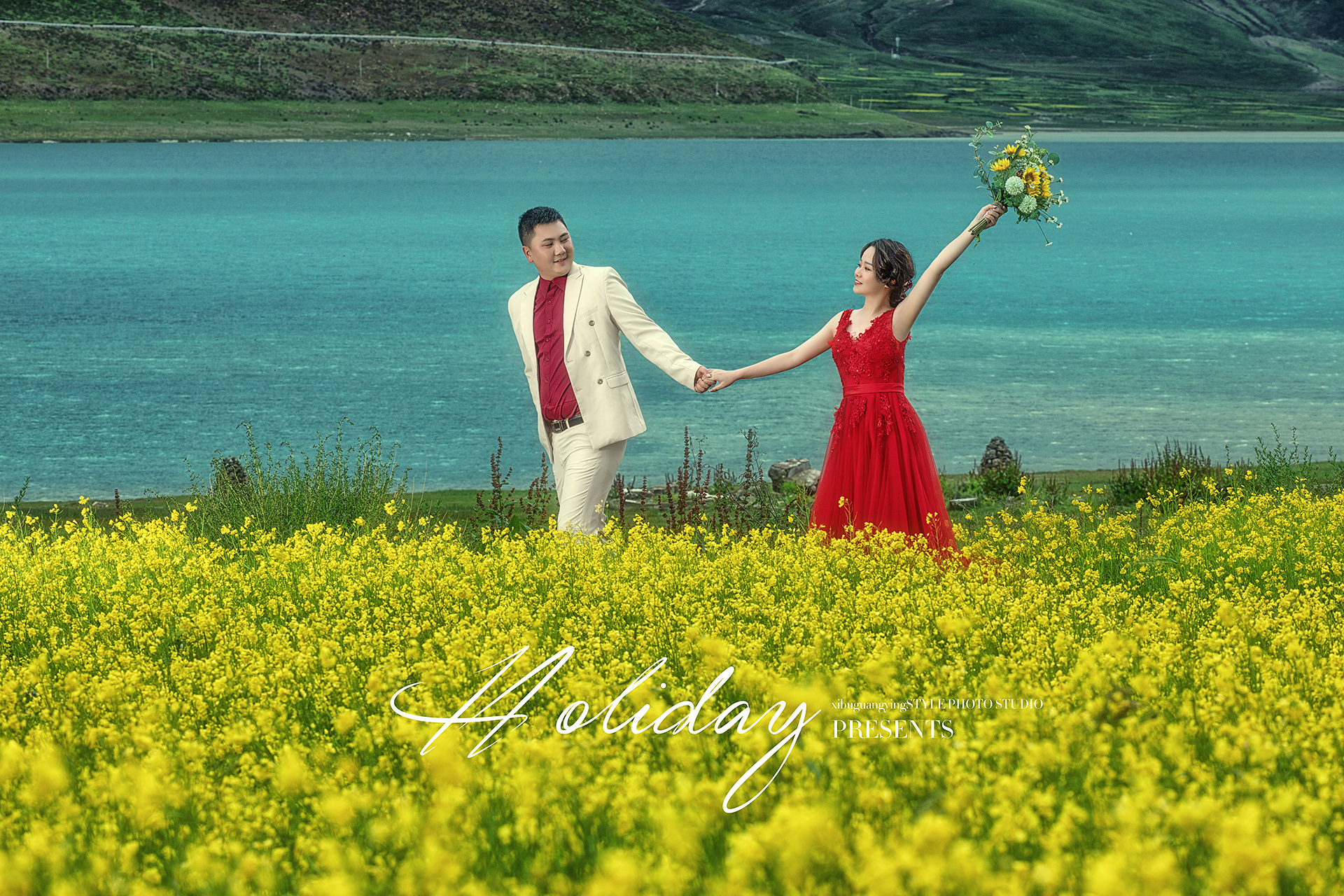 年度热卖《一生挚爱》羊湖 婚纱旅拍  