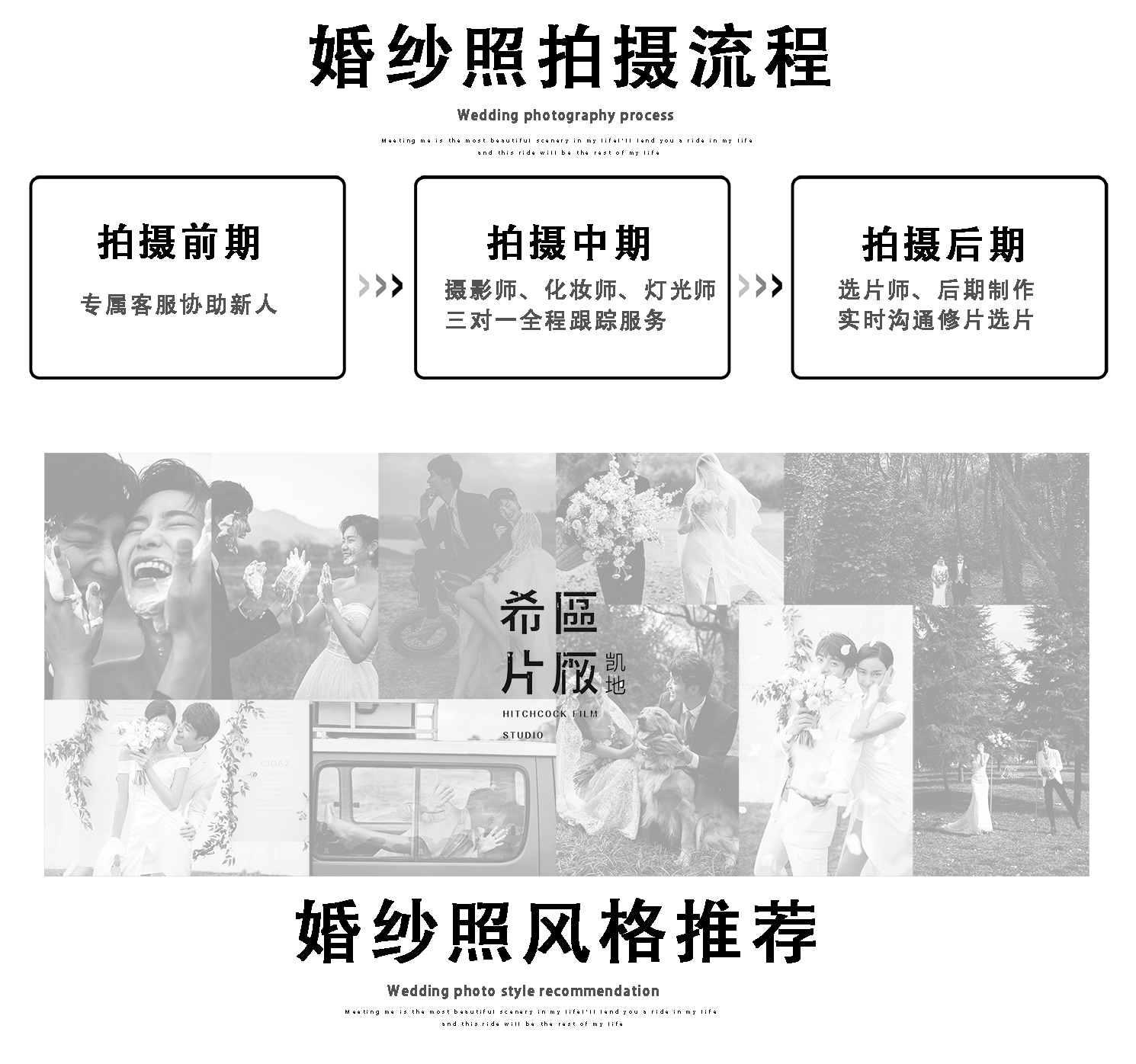 【口碑力荐】高端定制｜服装任选｜场景丰富｜送底片