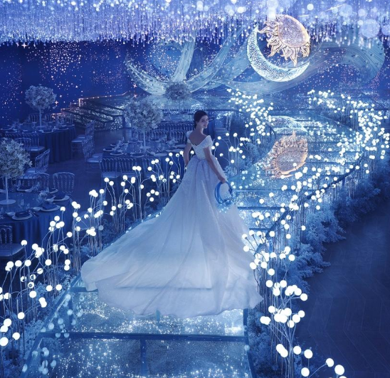 这是什么神仙布置，每个都满足我对婚礼的幻想和期待