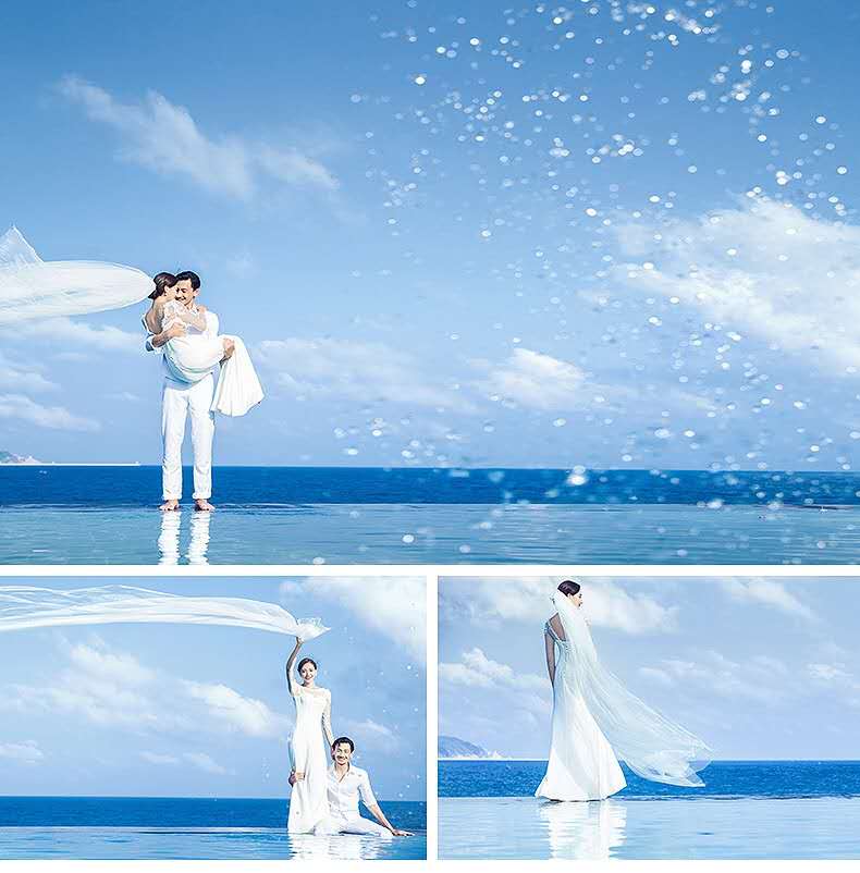 5景区天涯海角拍摄+星级酒店+24小时接机