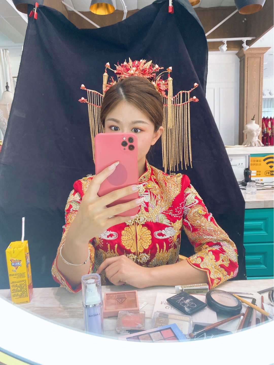婚纱送的新娘妆，没报什么希望没想到被打脸了！