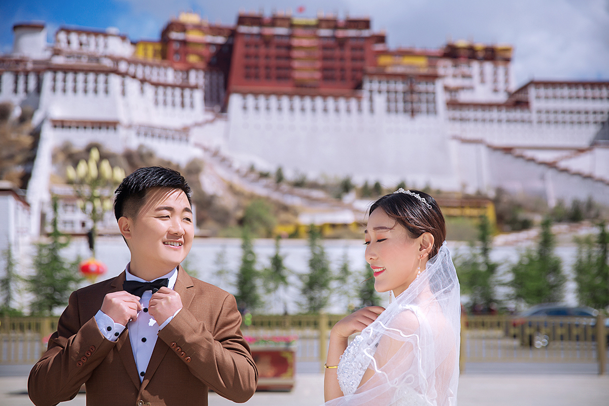 炘炎映画全球旅拍西藏站市区婚纱照 +布达拉宫