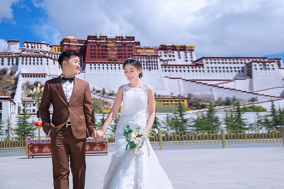 炘炎映画全球旅拍西藏站市区婚纱照 +布达拉宫