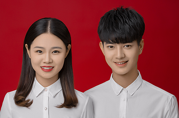 吉林親密愛人婚紗攝影 時尚登記照