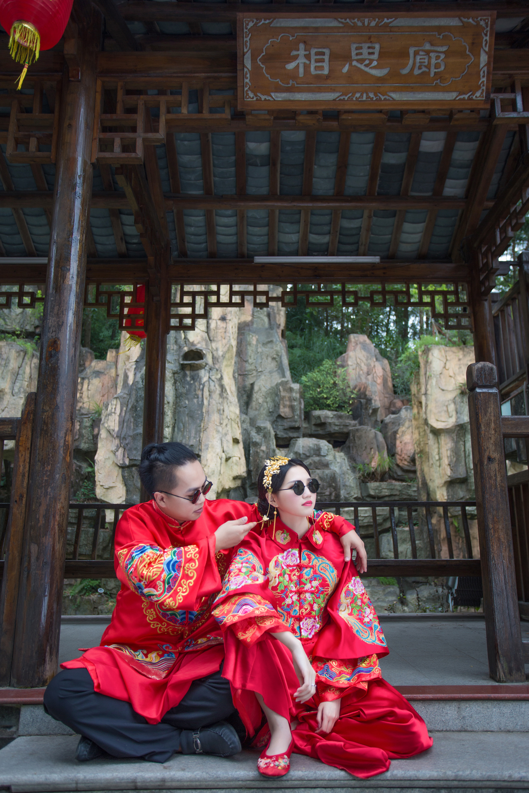 【创意婚纱照】不仅爱她的样子 也愿意变成她的样子