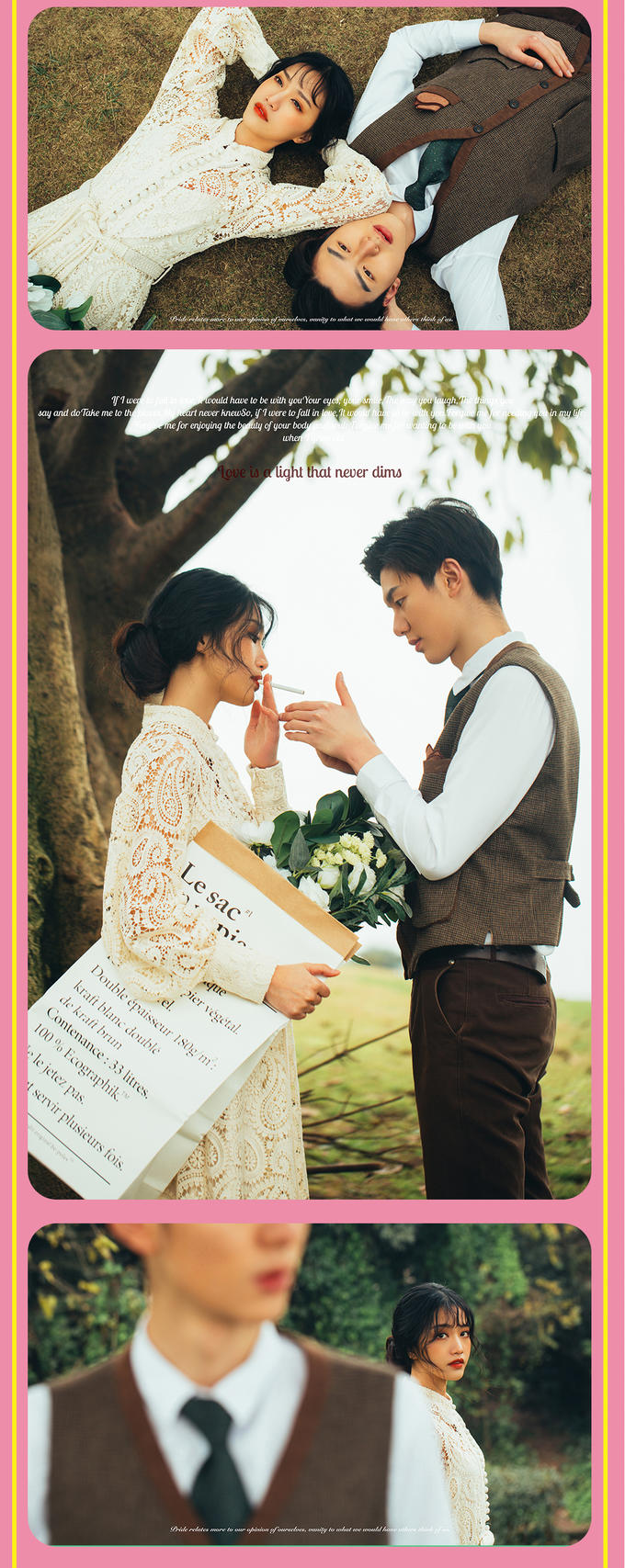 爆款｜日系小清新婚照+拍一套送一套+8000礼包