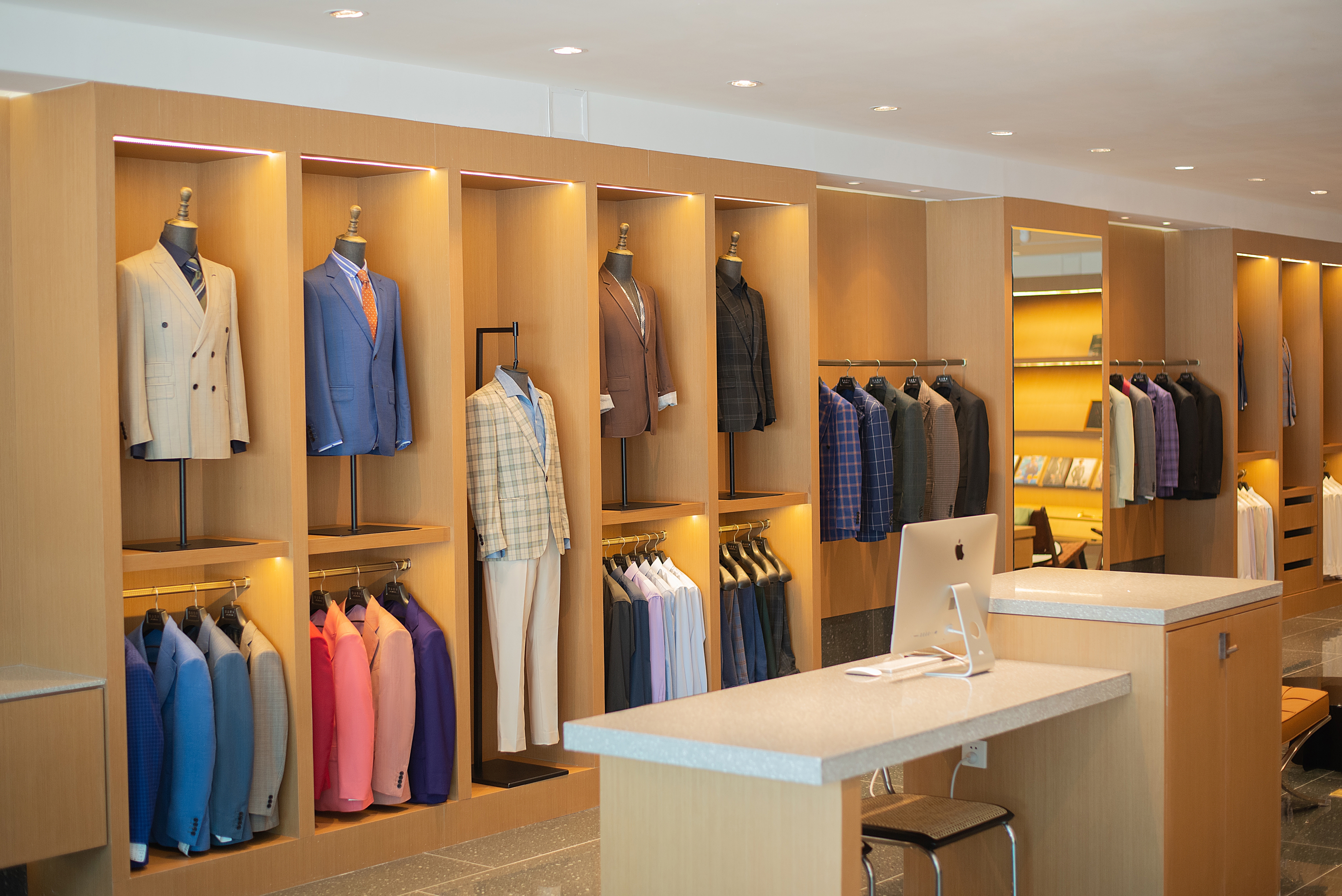 fanzy西服高级定制高新店