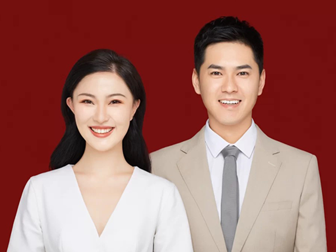 结婚证件照+化妆+服装+精修+立等可取2寸四张