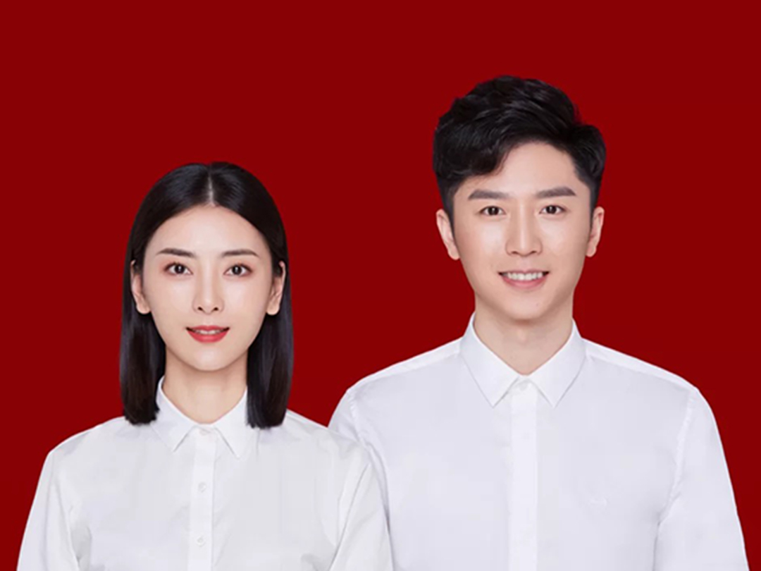 结婚证件照+化妆+服装+精修+立等可取2寸四张