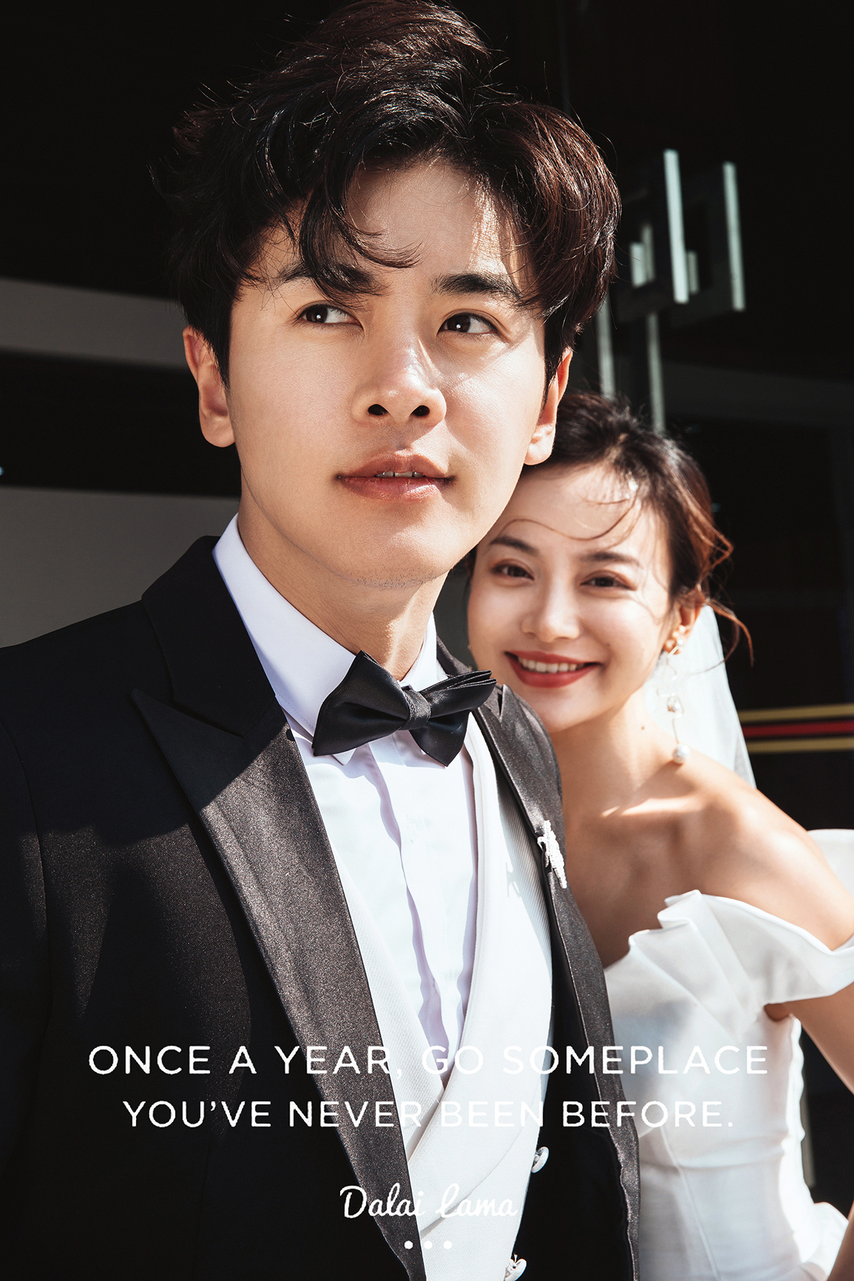 <婚纱照>广州外景杂志时尚街拍_婚纱摄影