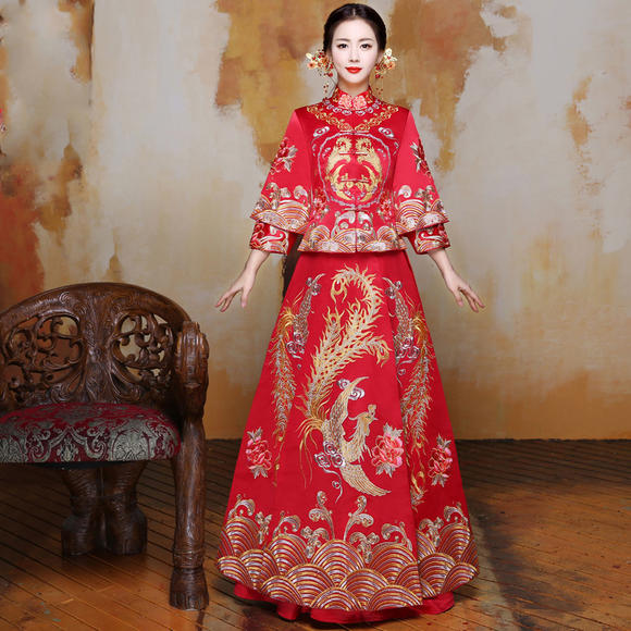 中式婚礼新娘礼服有哪些