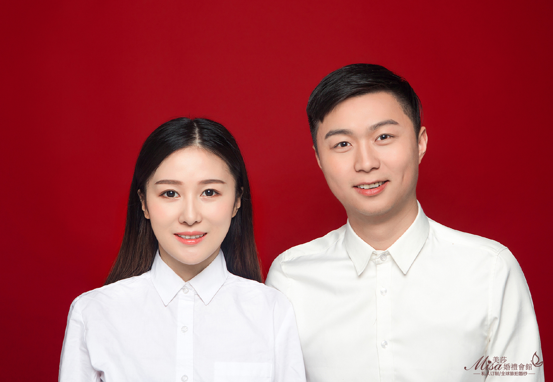 最美结婚登记照/证件照  服装+化妆造型