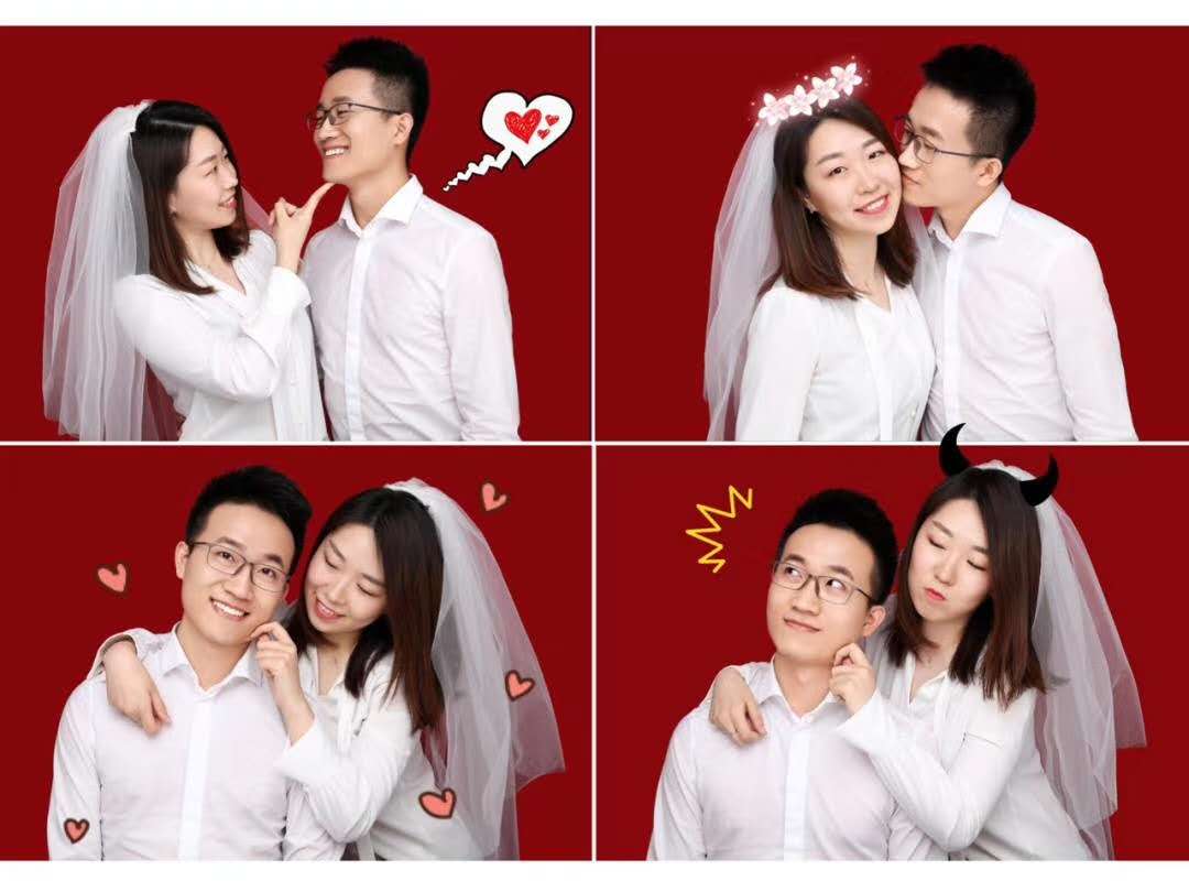 最美结婚登记照/证件照  服装+化妆造型