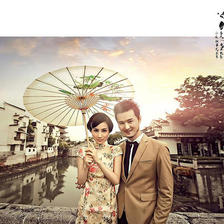 中式婚纱照有哪些风格
